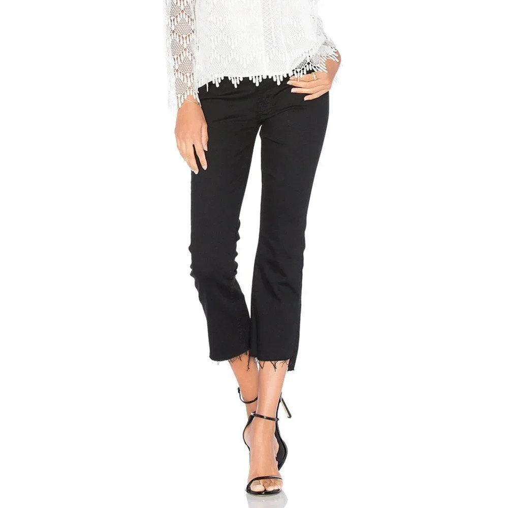 MOTHER Insider Crop Step Fray in Not Guilty.  Sz: 25